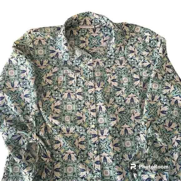 Notations Women Dress Shirt Size Medium - Picture 2 of 12